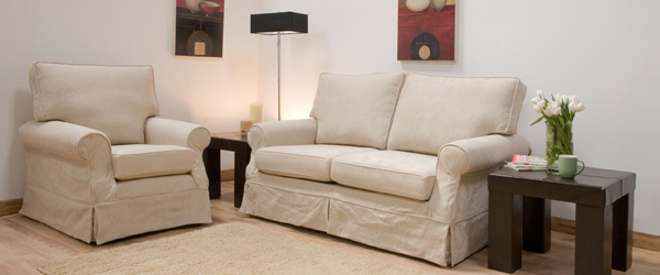 Loose Cover Sofa & Loose Cover Armchair